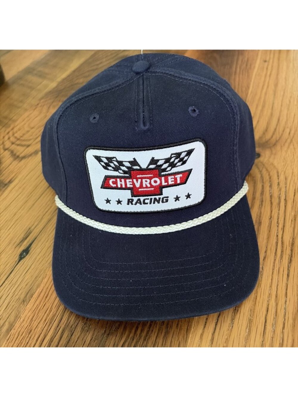 GM Chevrolet Racing Blue NWOT snapback hat adjustable Frat Countryboy